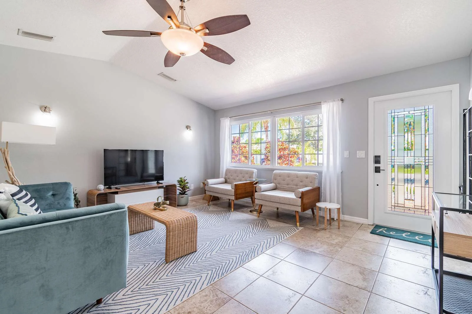 Open living room